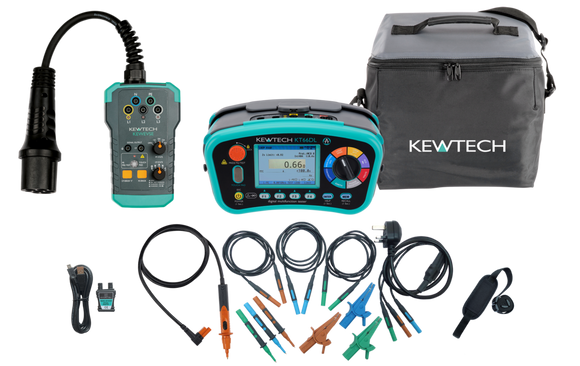 Kewtech Multifunction Installation Tester with EV Charging Test Adapter